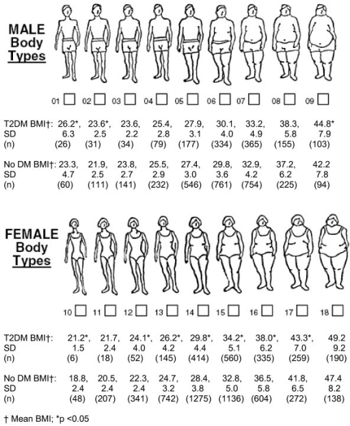 figuring out bmi body type