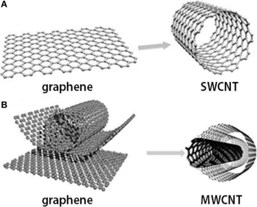 Graphene and carbon nanotubes as (A) single wall carbon | Open-i