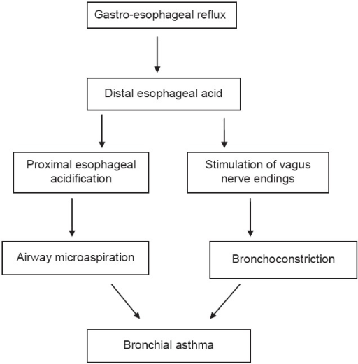 u mechanism nih and asthma between  Mechanism a of i GERD linkage Open