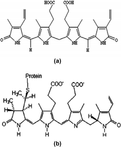 Chemical Structure Of Phycoerythrin Bilin Chromophore ( | Open-i