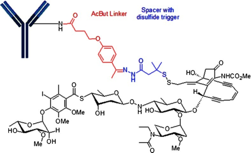 Construct of AcBut-N-Ac-γ-calicheamicin. CMC-544 utili | Open-i