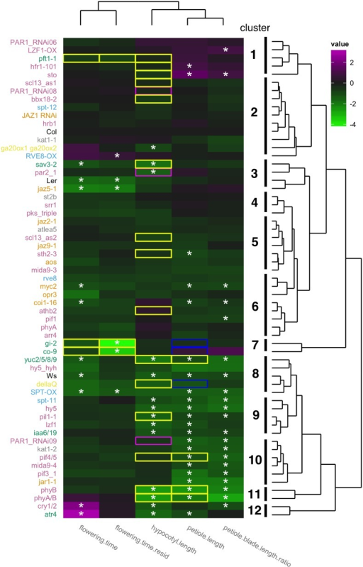Phenotypic Profiling Of 59 Mutants Overexpressors For H Open I Phenotypic Profiling Of 59 Mutants Overexpressors For H Open I