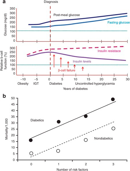 Disease progression and mortality risk in type 2 diabet | Open-i