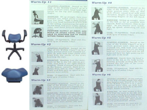 wobble seat exercise figure 1 shows an illustration of both the stationary a open i wobble seat exercise figure 1 shows an illustration of both the stationary a open i