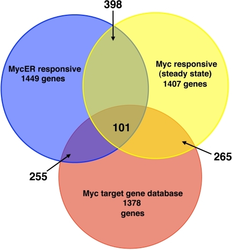 venn diagram gene venn diagram of myc responsive genes in different studi venn diagram gene venn diagram of myc responsive genes in different studi