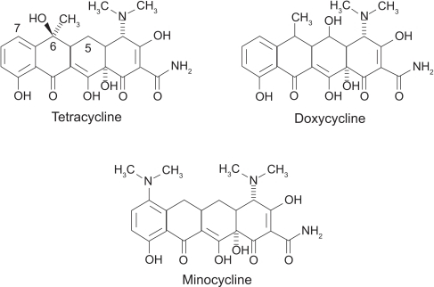 is minocycline and tetracycline the same