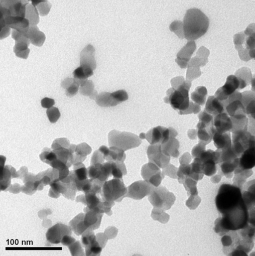 TEM image of TiO2 additives. | Open-i