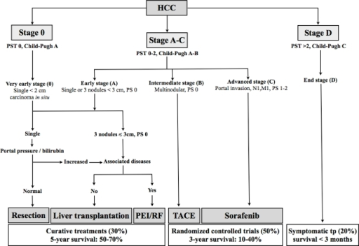 Barcelona Clinic Liver Cancer (BCLC) Staging Classifica | Open-i