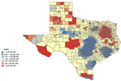 The Hot Spot Analysis (Getis-Ord Gi*). | Open-i