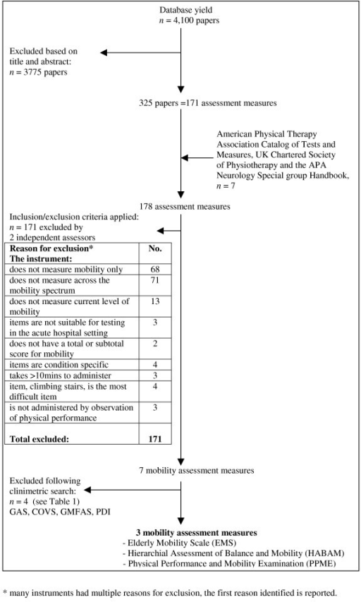 Elderly Mobility Scale