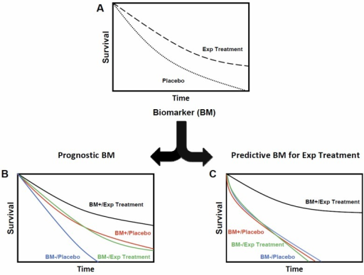 Prognostic Versus Predictive Biomarkers. An Idealized E | Open-i